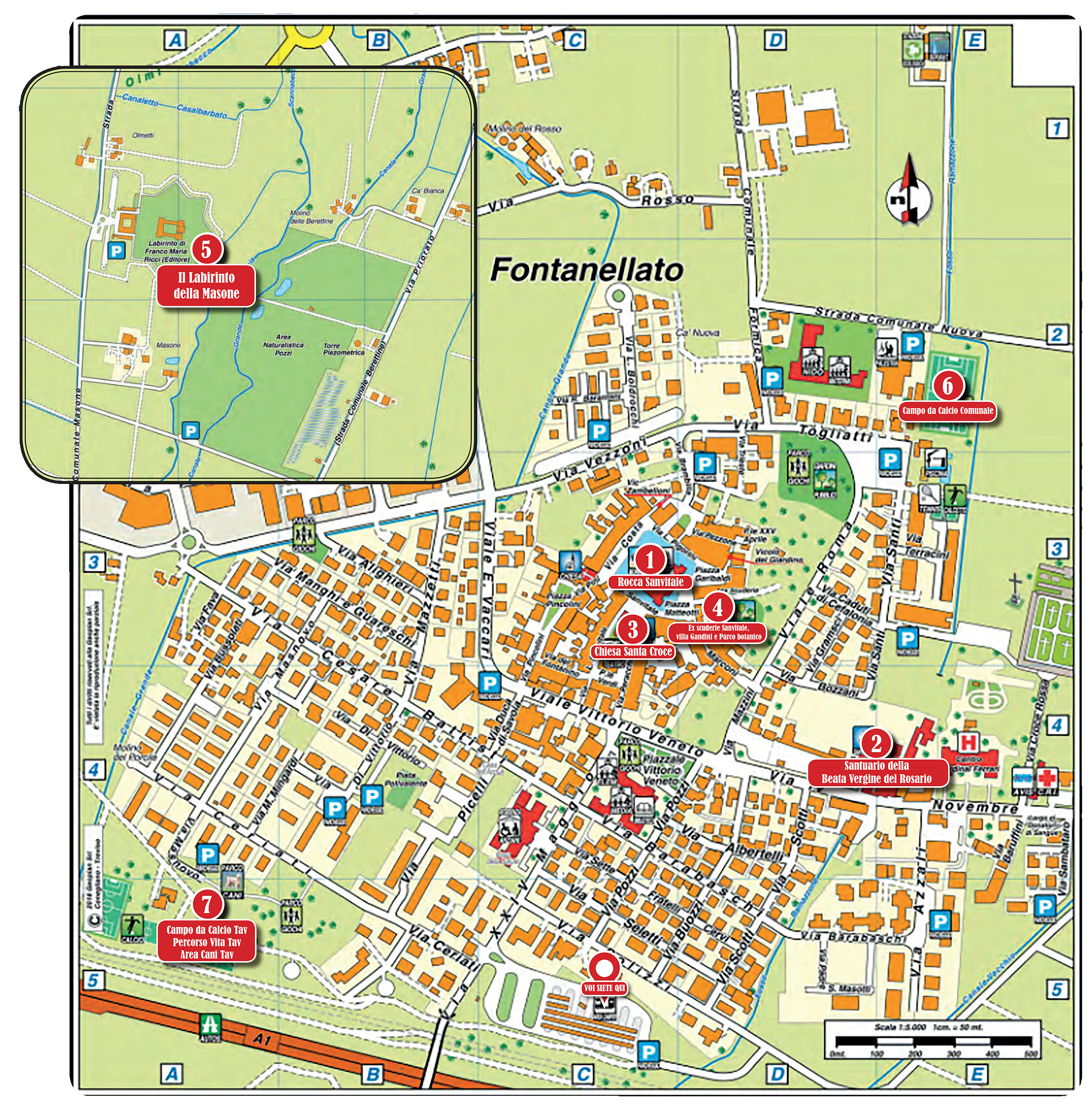 mappa fontanellato